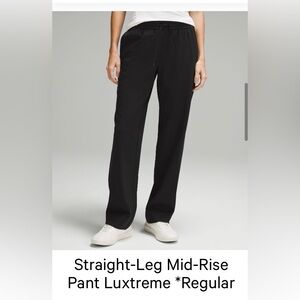 Lululemon Athletica Black Track Pants